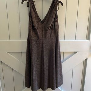 Glittery silver/gray cocktail dress